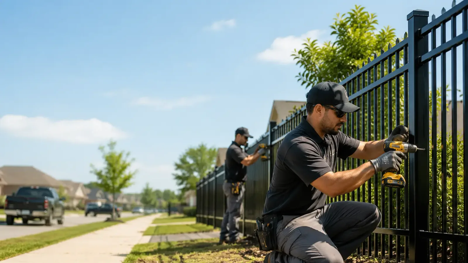 Metal Fence Installation in Portage, OH